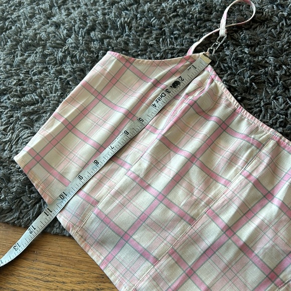 NWT Princess Polly Check Mate Mini Multi Skirt Set In Pink Size 12 - Picture 16 of 16